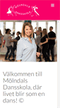 Mobile Screenshot of molndals-dansskola.se